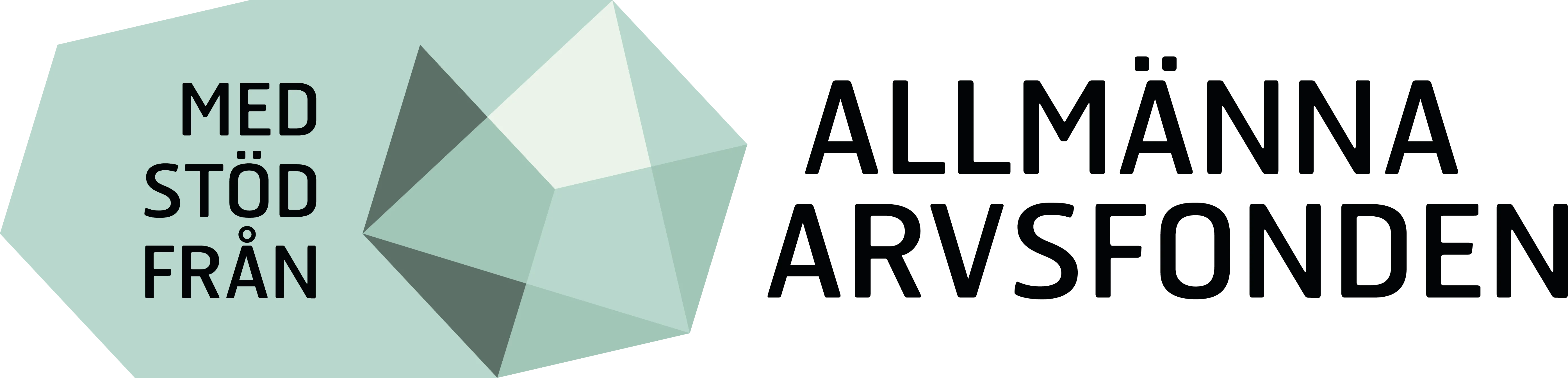 Med stöd från Allmänna Arvsfonden logotyp